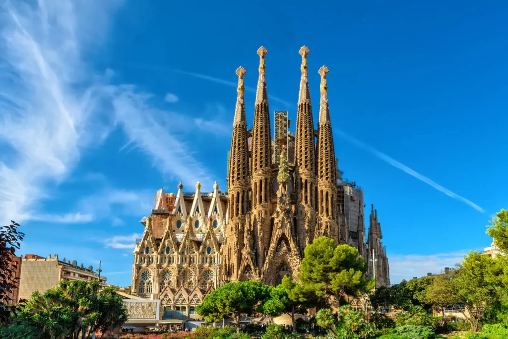Sagrada Familia Barcelona Spain Antoni Gaudí Architecture UNESCO World Heritage