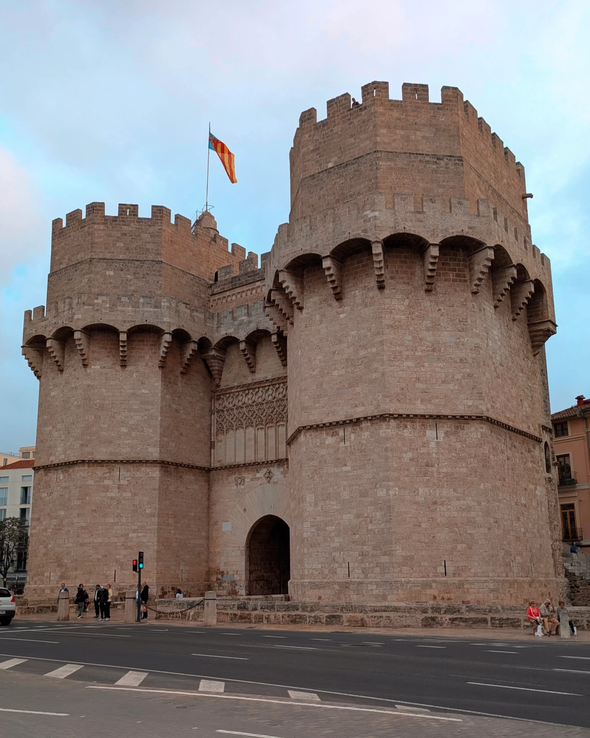 Torres de Serranos in Valencia, a historic medieval gate and top landmark worth visiting in Spain